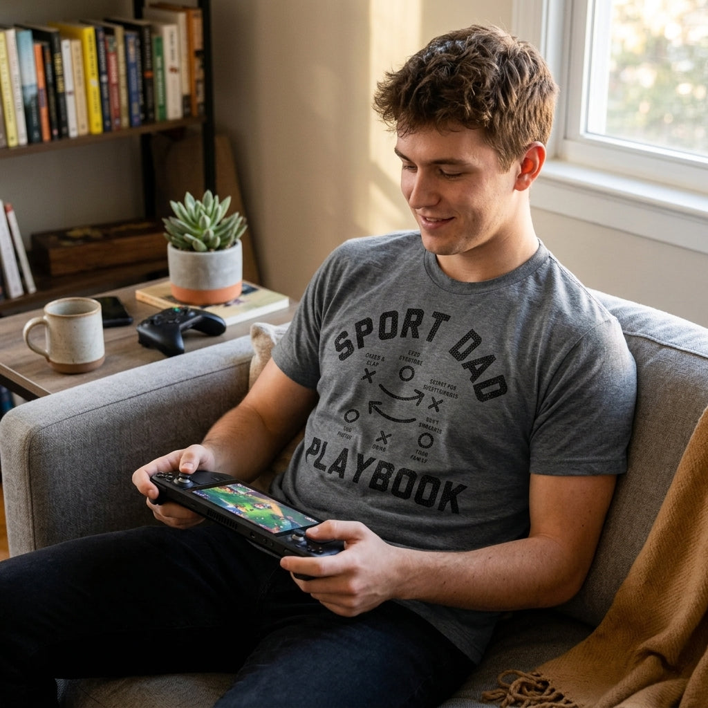 Sport Dad Playbook Men's T Shirt