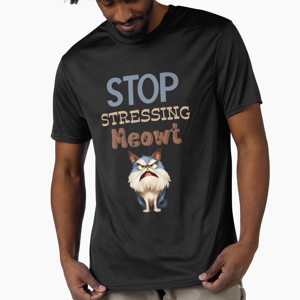 Stop Stressing Meowt by MyMysTShirts