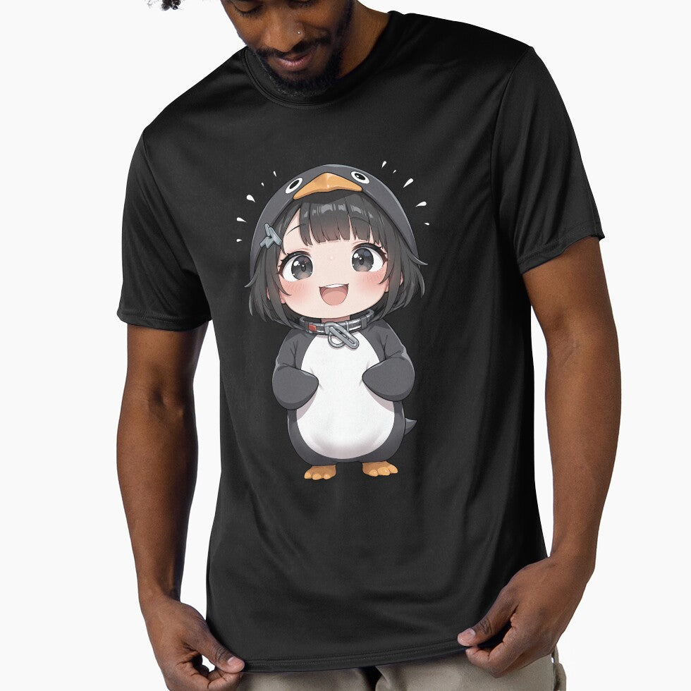 Gugugaga Penguin Girl Kawaii Chibi by Pong Lizardo