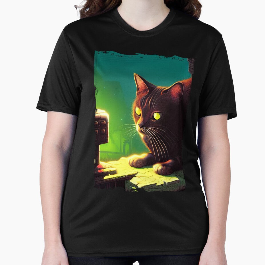 Sad Cat in Grunge 2 by GeminiDaydreamer