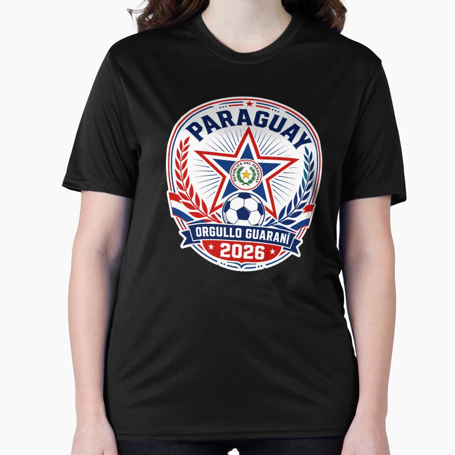 Paraguay 2026 Guarani Football Crest by RedCircleArt