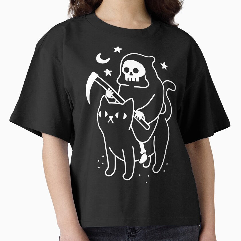 Death Rides A Black Cat by obinsun