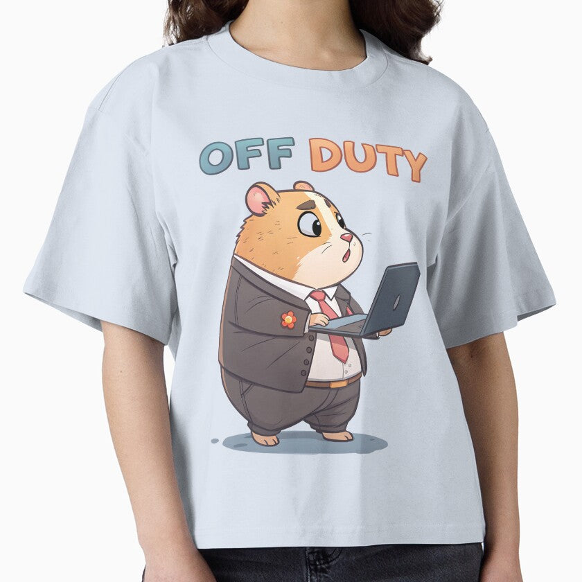 Off Duty Hamster – Funny Work Break Office Humor by Taans-Creation