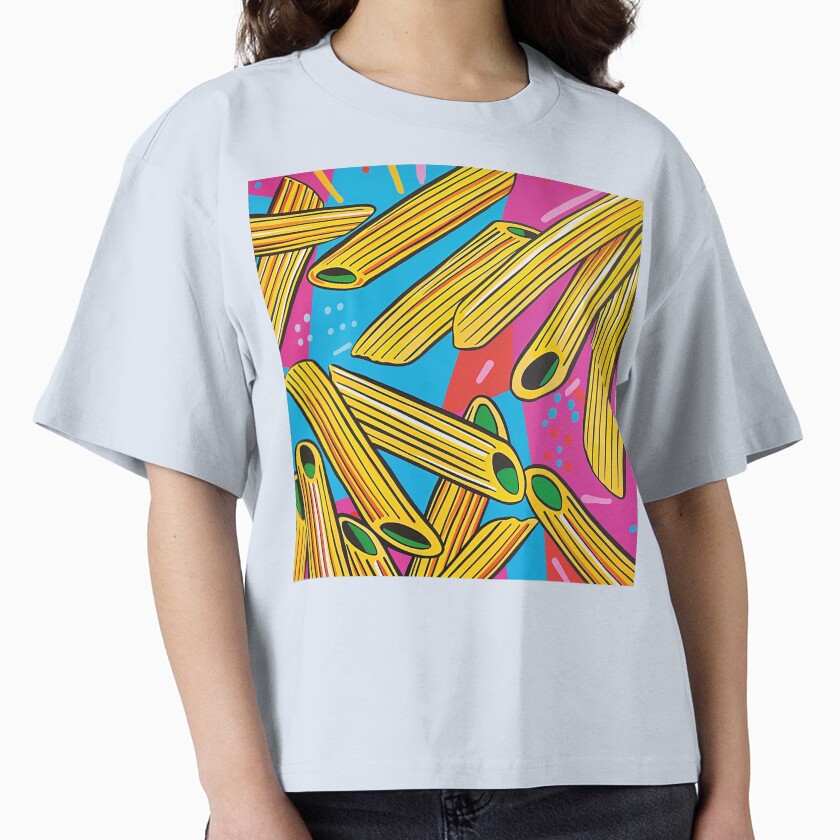 Penne Pasta Pop Art 2 by AstroRisq