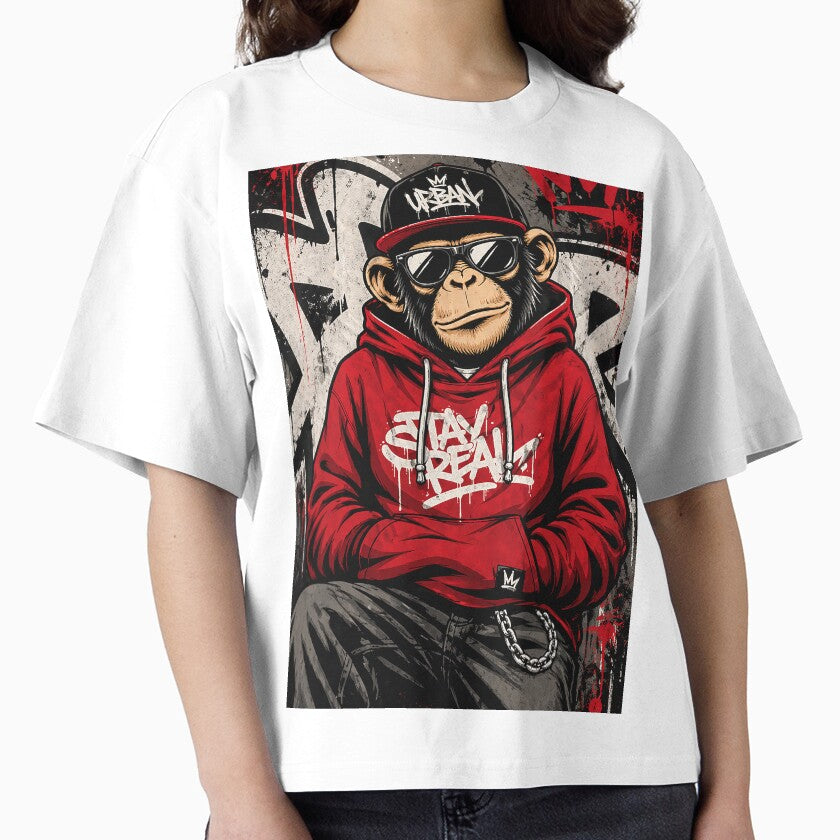 Urban monkey with graffiti style by Imprearte