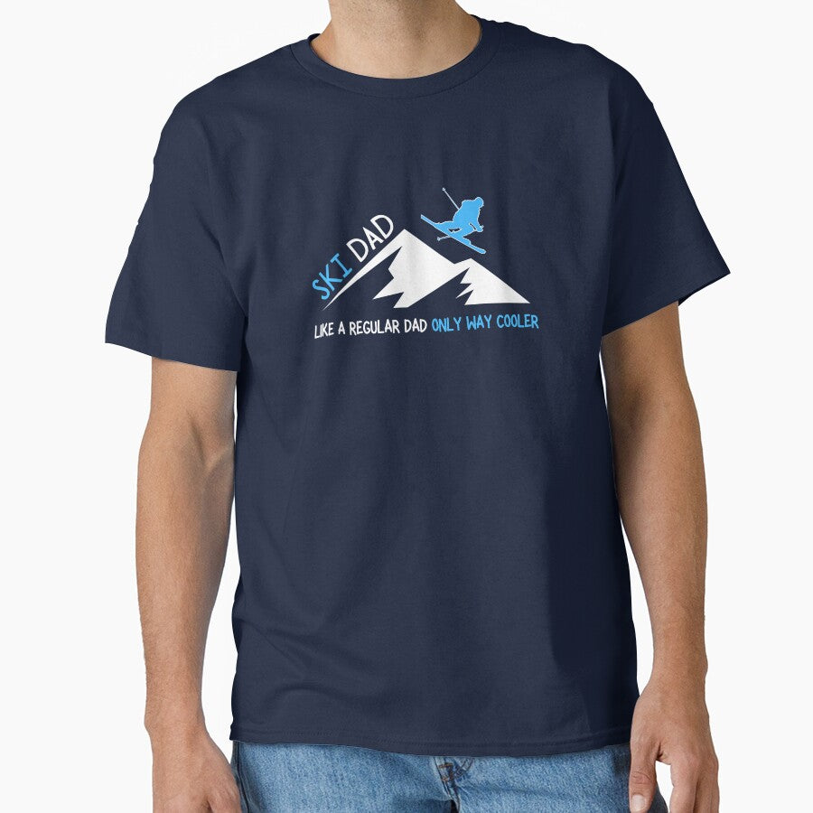 Ski Dad - Like A Regular Dad Only way Cooler by 74ninetees