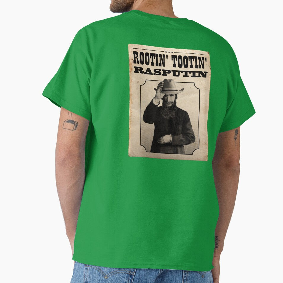 Rootin' Tootin' Rasputin Cowboy Poster by snazzyseagull