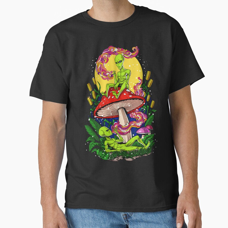 Magic Mushrooms Aliens by underheaven