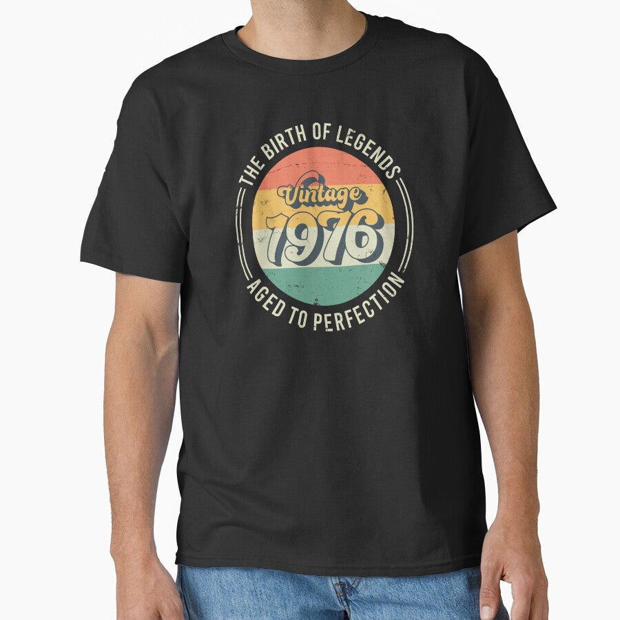 Vintage 1976, 50th Birthday The Birth Of Legends by RicardoTito
