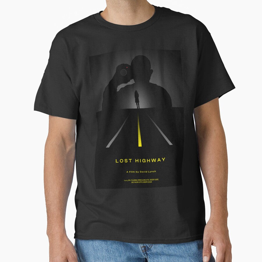 Lost Highway Movie Minimalist Design by CultureCutPrints
