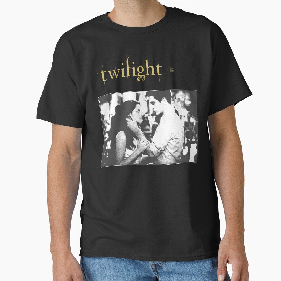 Vintage Twilight Prom Scene Halftone Design by Eleni Liebert