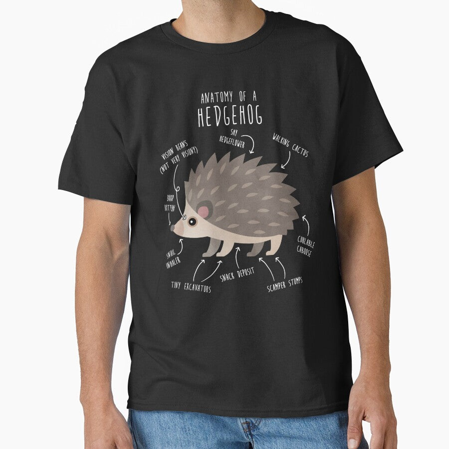 Hedgehog Anatomy by Clara Hollins