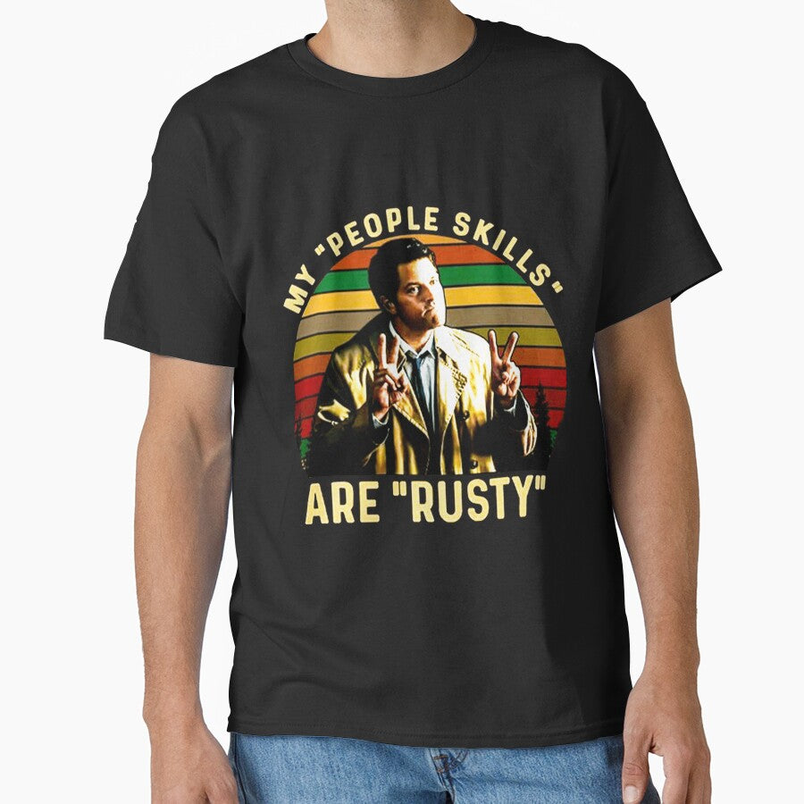 My People Skills Are Rusty, Castiel Supernatural by shopppppp