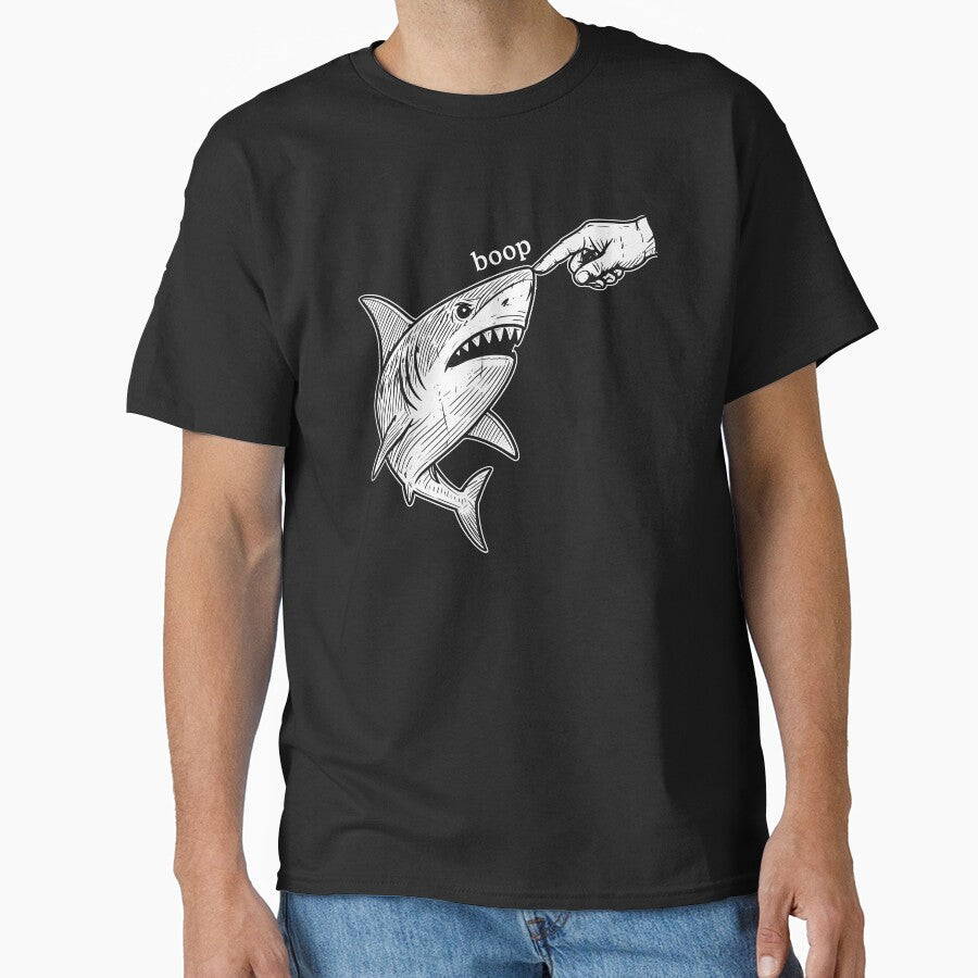 Boop Shark Funny Shark Meme by nosu-art-pod
