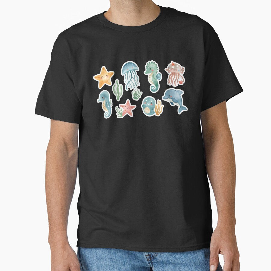 Cute Ocean Creatures by LoopyPop