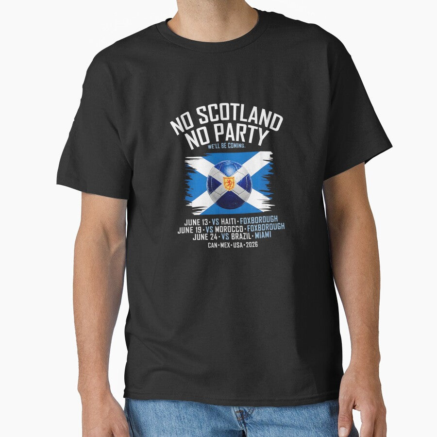 No Scotland No Party Football World Cup 2026 Group Stage Schedule by StanaLuis