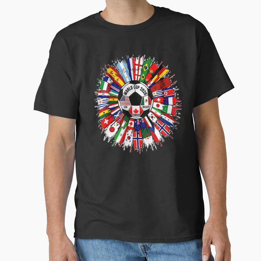 World Cup USA Canada Mexico Host Nations Soccer Football Fan by LeoSnarf