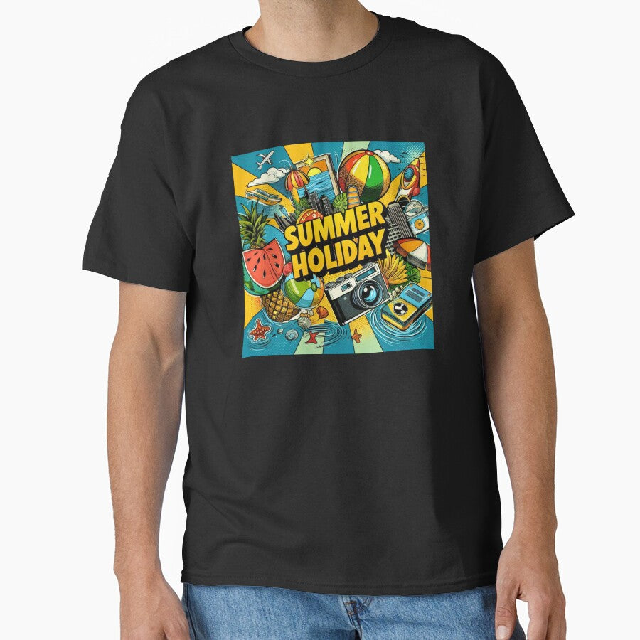 Pop art style summer holiday desighn by Dogandesighn