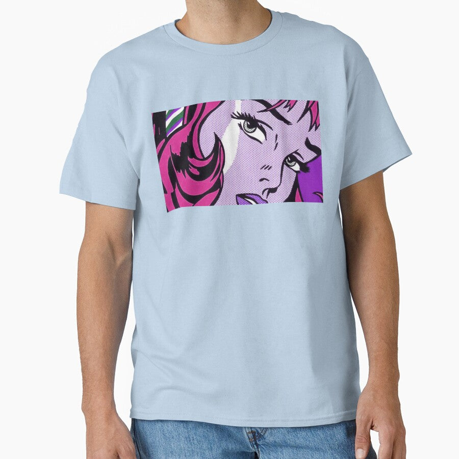 girl with hair ribbon - Roy Lichtenstein Pastel Goth edits by TrezeTreze
