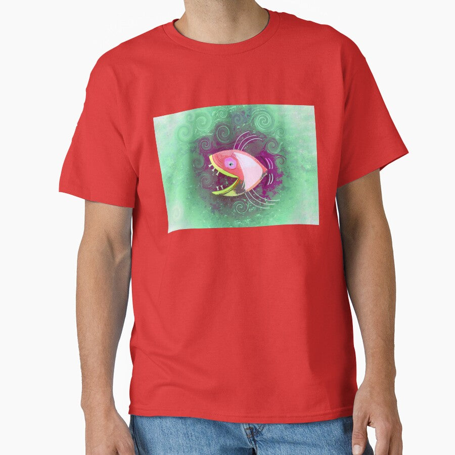 Boho Fish Home Décor or Art Bohemian Vibes Hippie Style 1 of 2 by Beachy