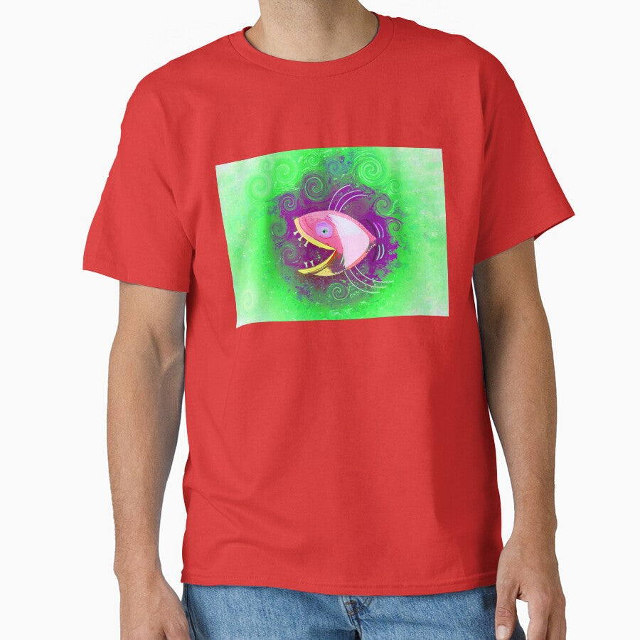 Boho Fish Home Décor or Art Bohemian Vibes Hippie Style 2 of 2 by Beachy
