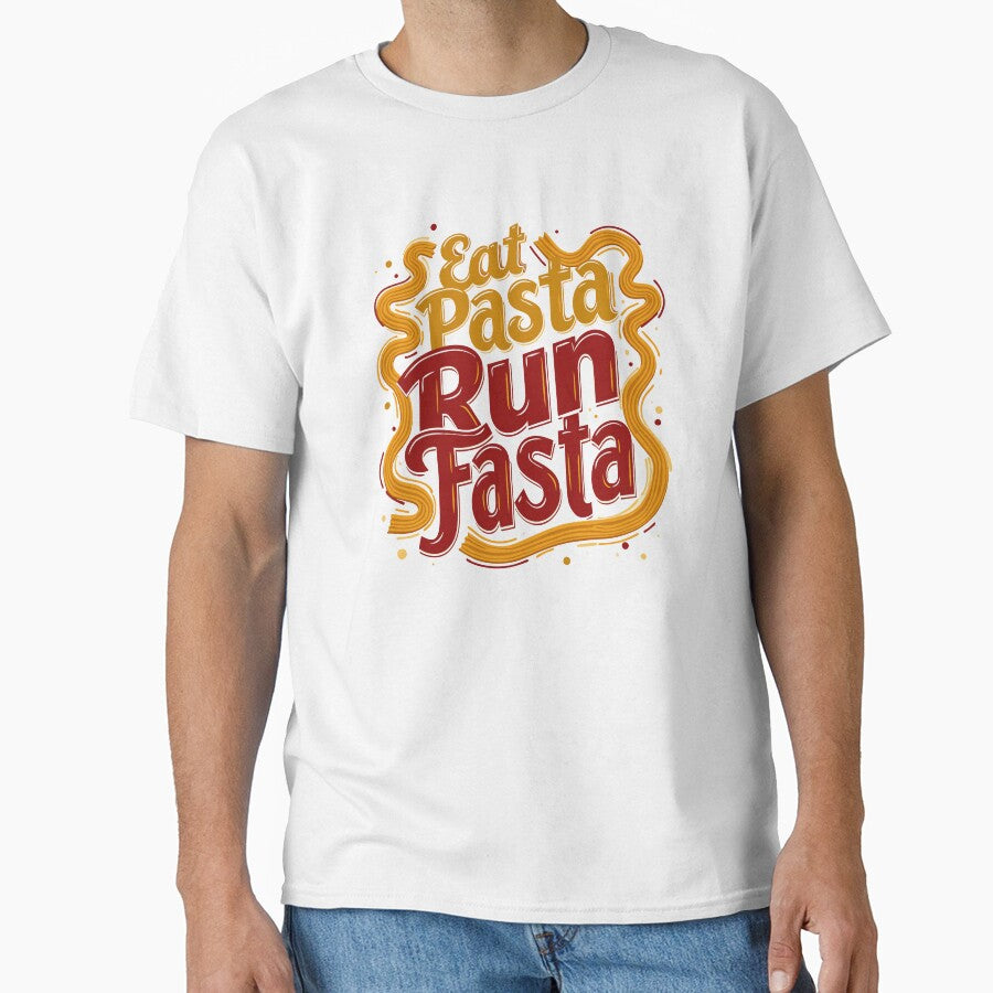 Eat Pasta - Run Fasta - Yum Food by pixelated_echoes