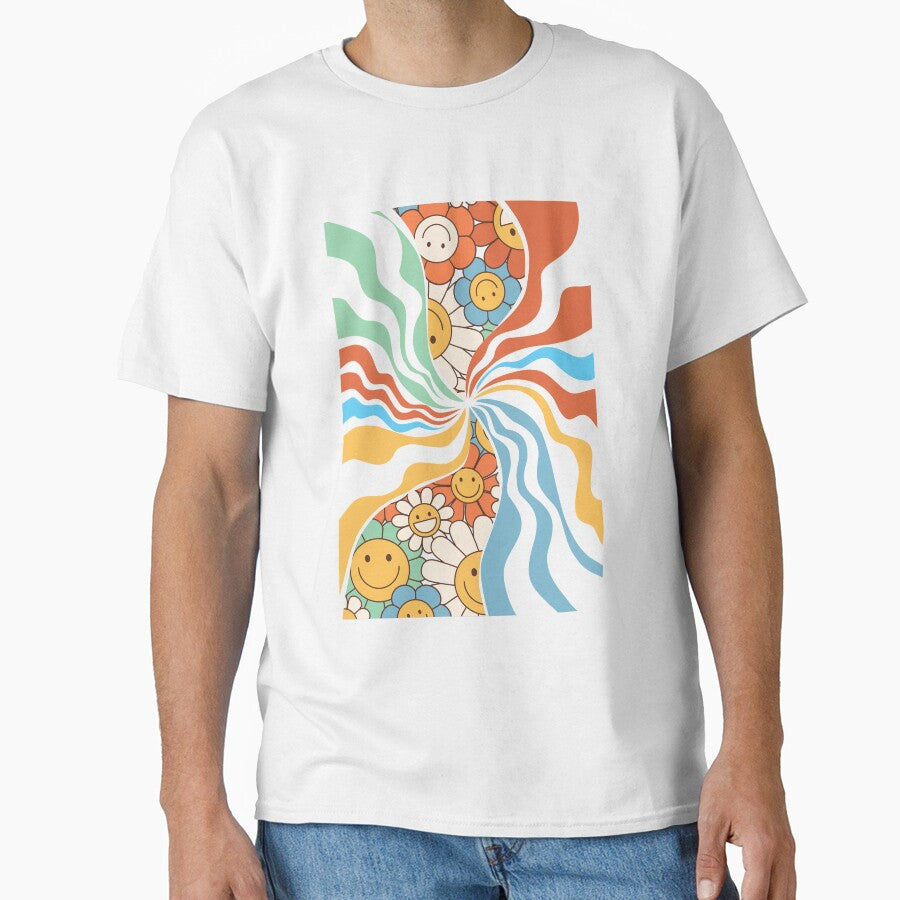 Hippie Psychedelic Daisy Flowers by I Am Cuta