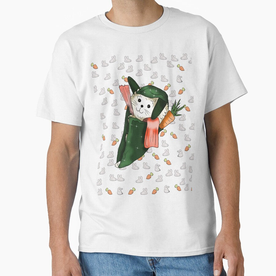 cartoon bunny sushi temaki by CuisineCat