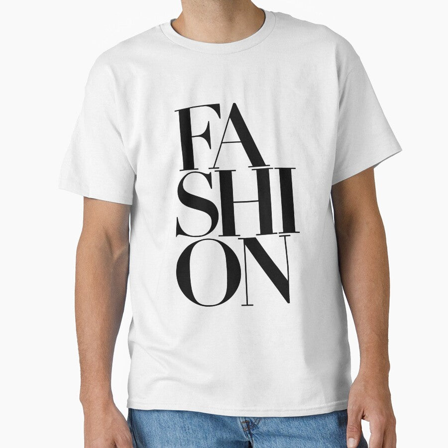 Fashion Typography Minimalist Bold Statement by ARTROGAN