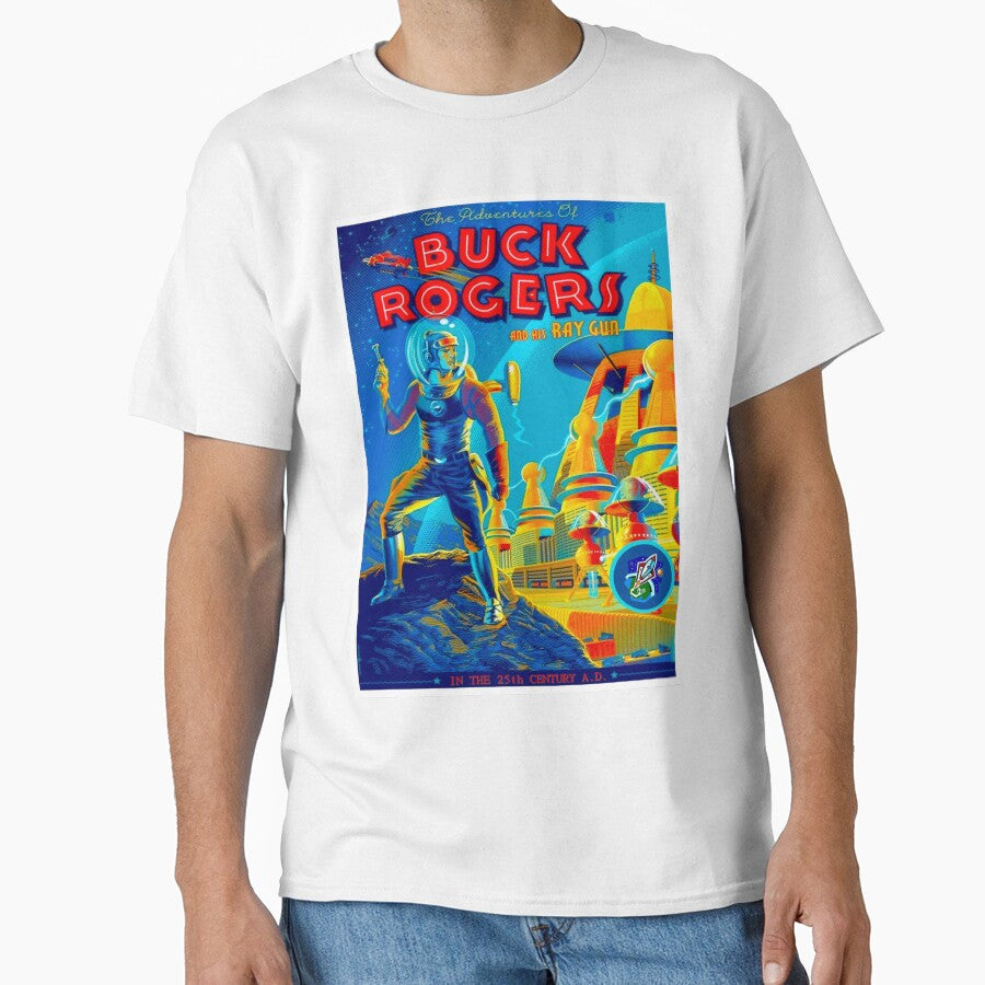 BUCK ROGERS : Vintage Antique Space Age Print by posterbobs