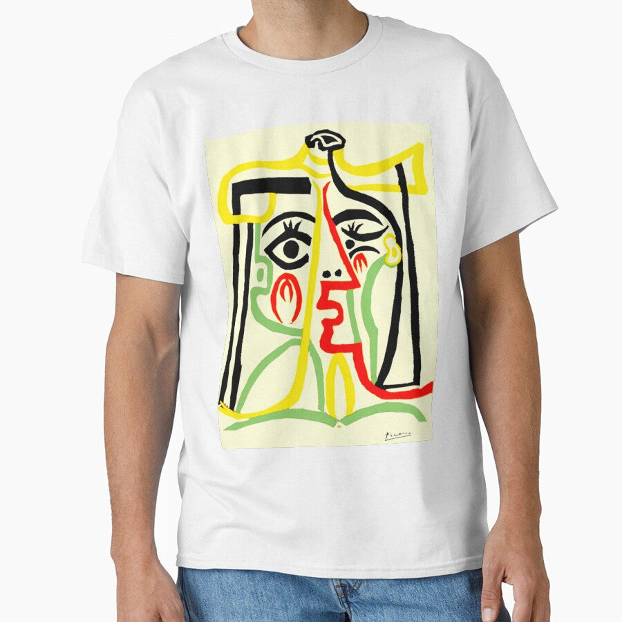 TETE DE FEMME : Fantasy Abstract Painting Print by posterbobs