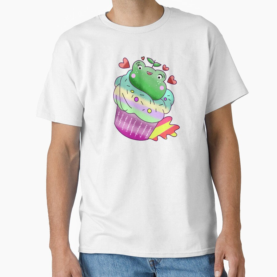 Cute pink Kawaii froggie cupcake by Quacktails