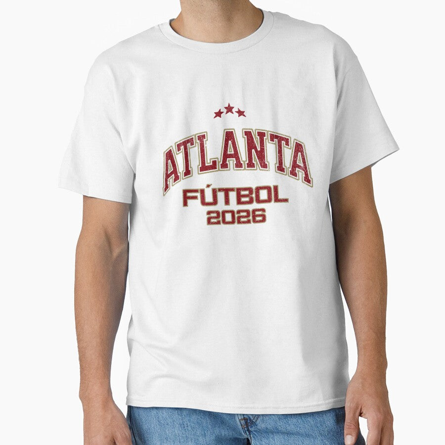 Atlanta Fútbol 2026 - Vintage Soccer Fan Gear | Lateawear by Tee Nook
