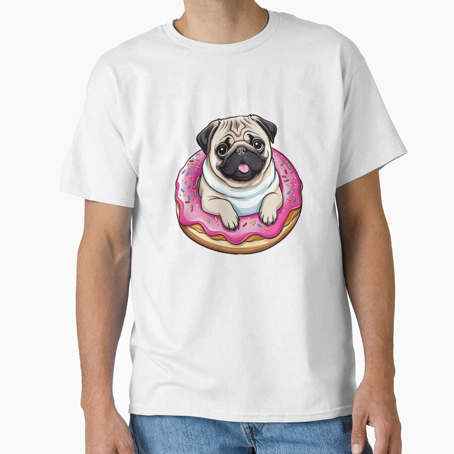 Kawaii Donut Pug by KawaiiCritterz