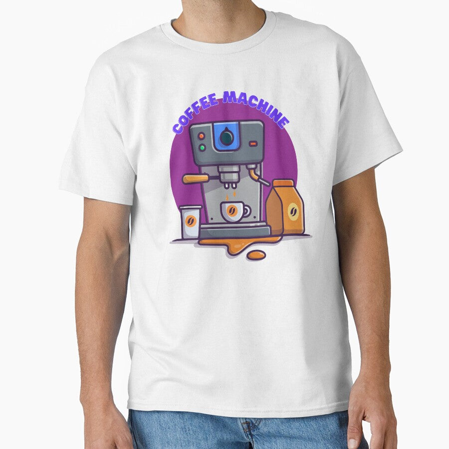 Coffee Machine: Daily dose of caffeine by WeMerch-Art