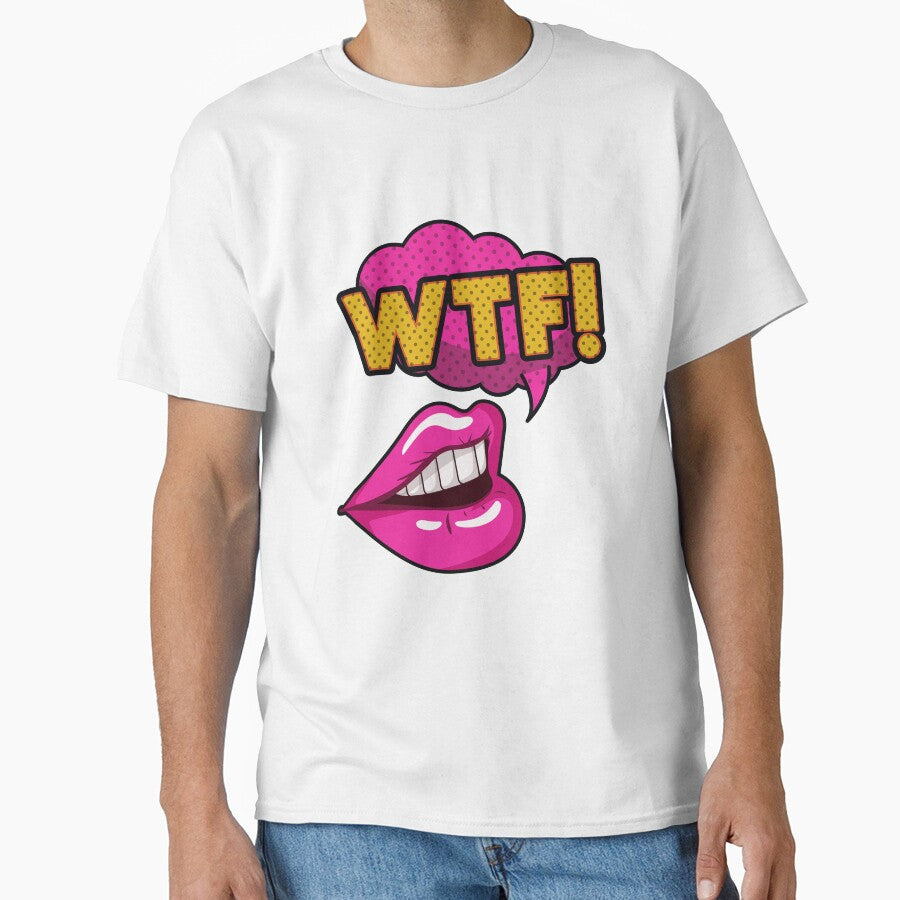 Pop Art WTF Speech Bubble by BitsndPieces