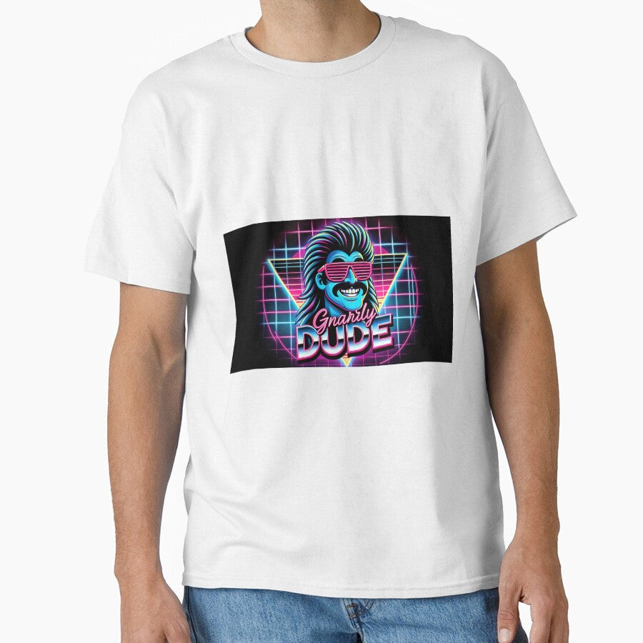 80s slang: Gnarly Dude by 80s teeshirts