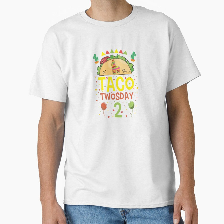 Tacos Taco Twosday 2 Birthday Gift by haselshirt