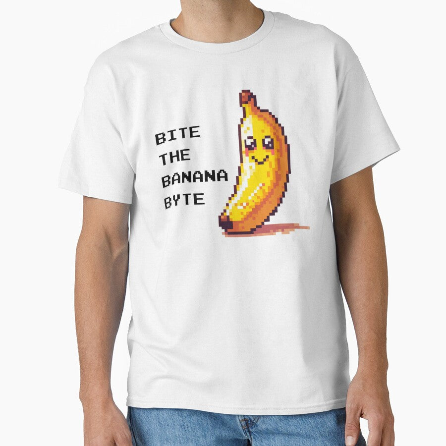Bite the banana byte - pixel art style by Funny-Banana