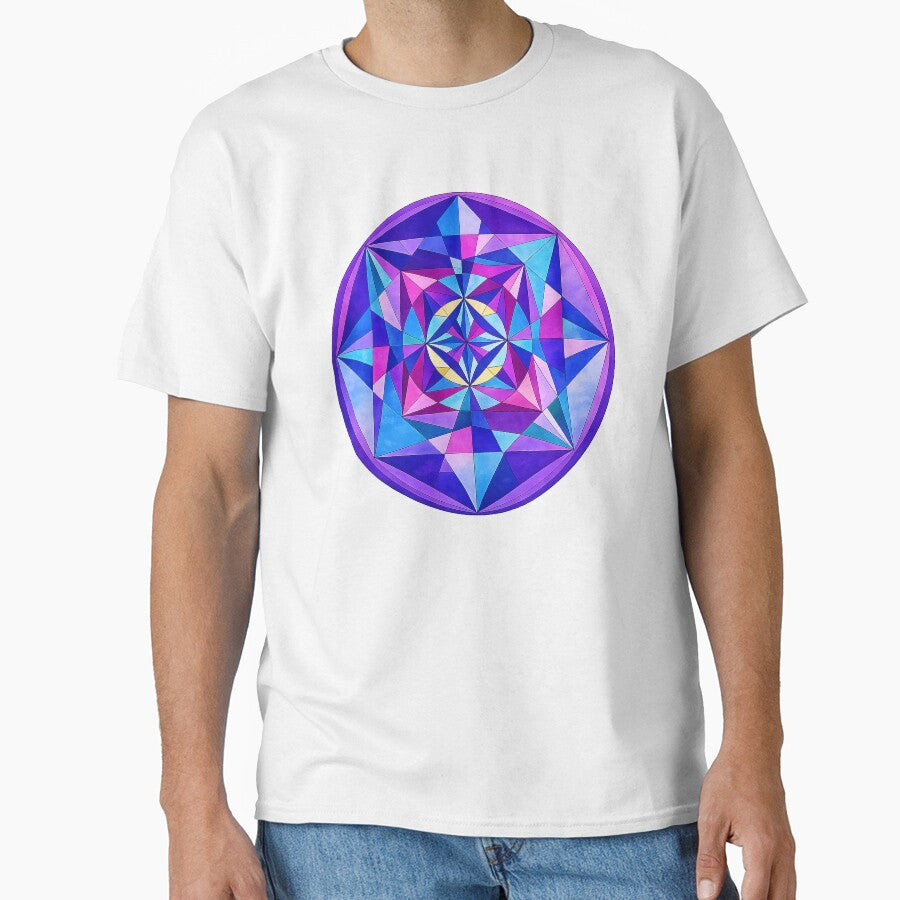Moonlit Prism Mandala by ThatCoolArtTeacher