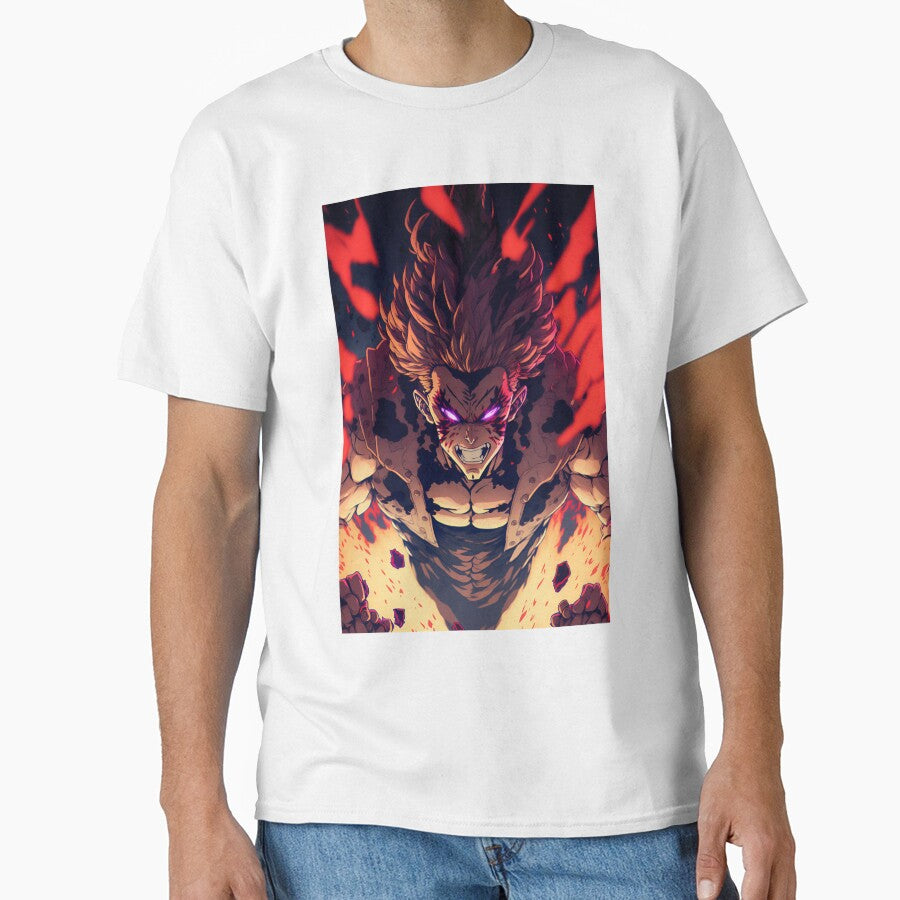 Anime Demon hero Ascending from Hell by Bubblebuk
