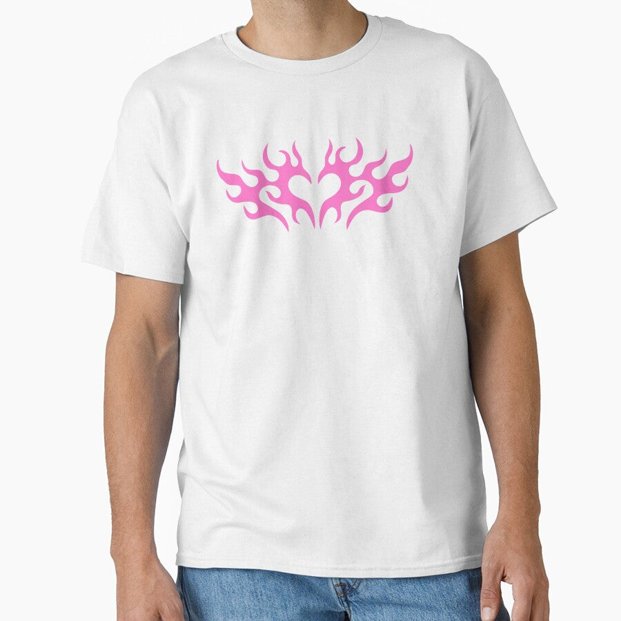 pink y2k heart tramp stamp by Creative Brat Design Studio