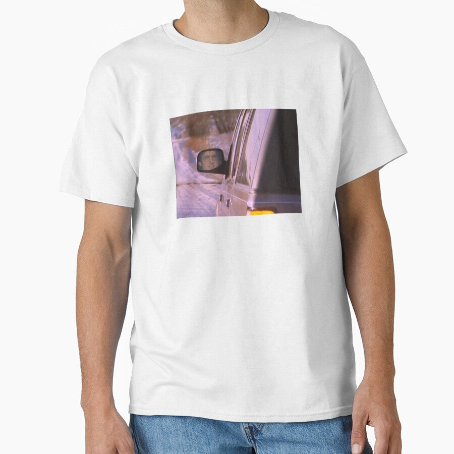 Louis Theroux Reflection by Lucky Black Cat Prints