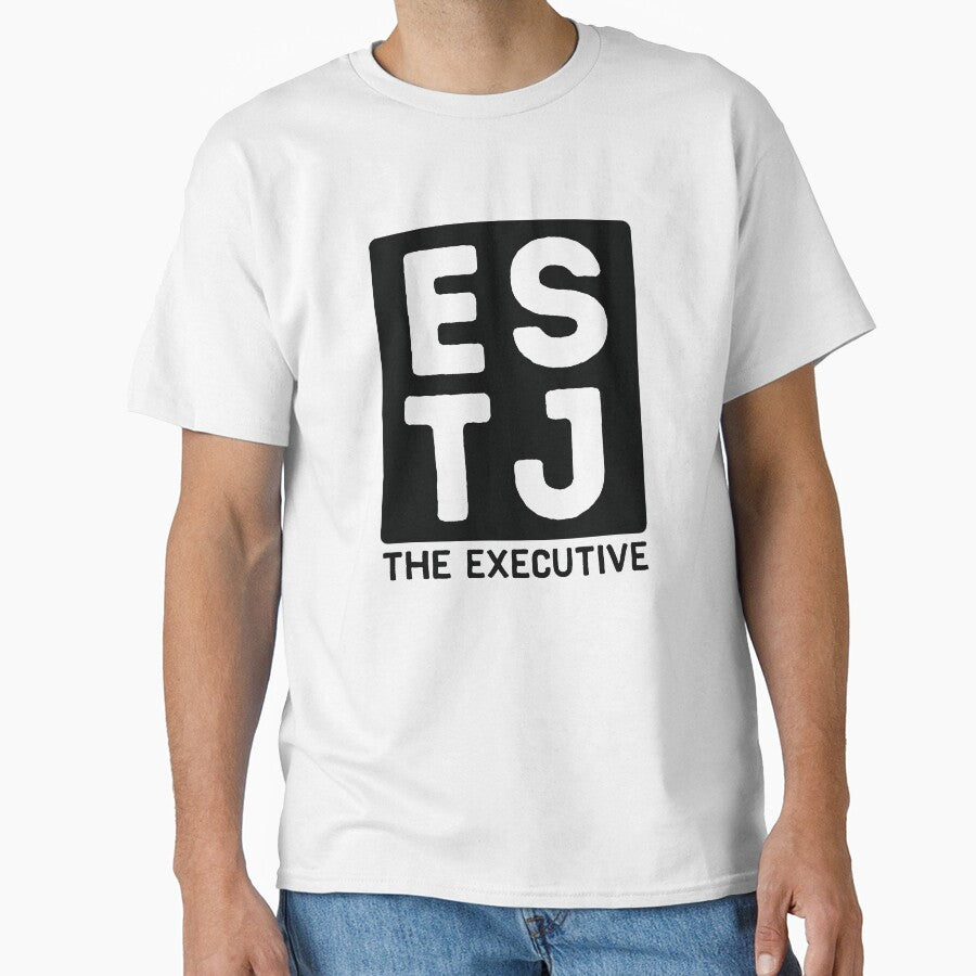 ESTJ - Black Print by teeworthy
