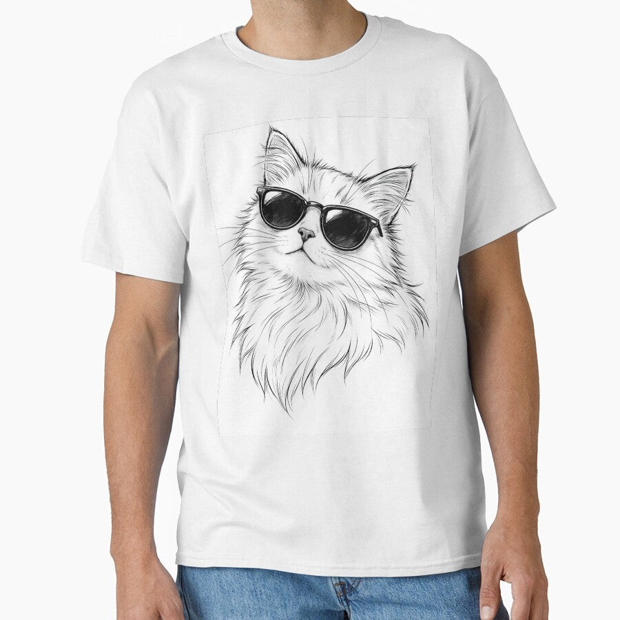 Cool Cat Vibes – Sunglasses & Fluffy Fur by apex.vibe