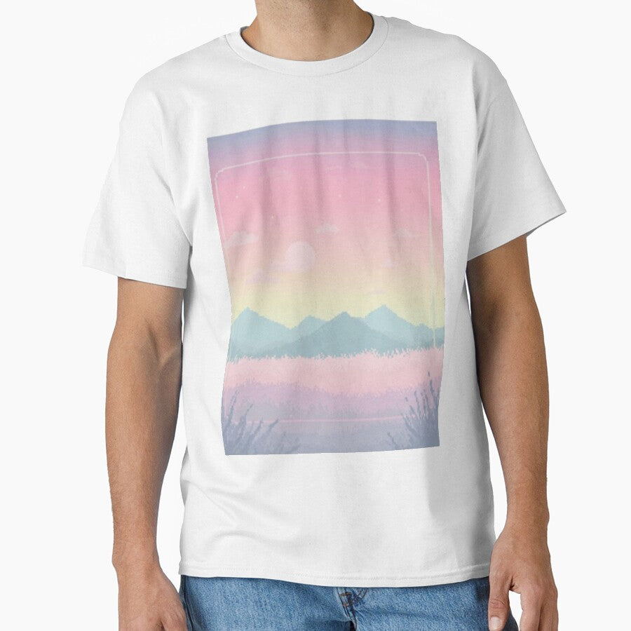 Pastel Pixel Art Gaming Landscape Tote Bag by ProjectNoah