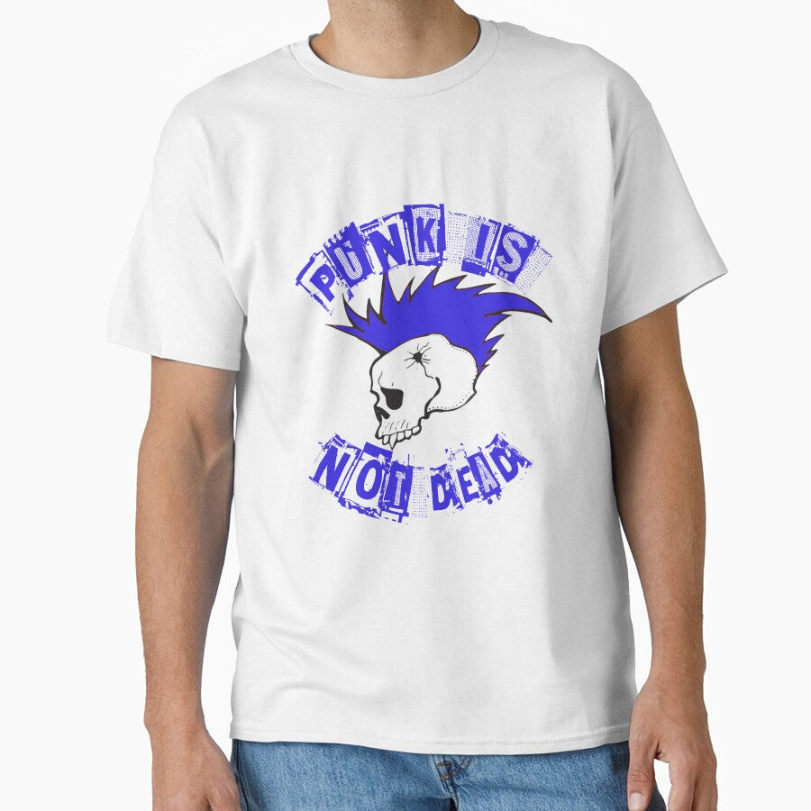 Punk Is Not Dead Skull by SerpentSkyArts