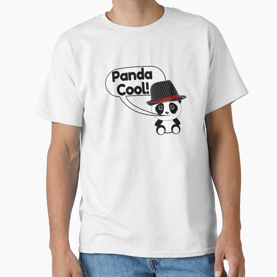 Panda cool t shirt by yoursnotably