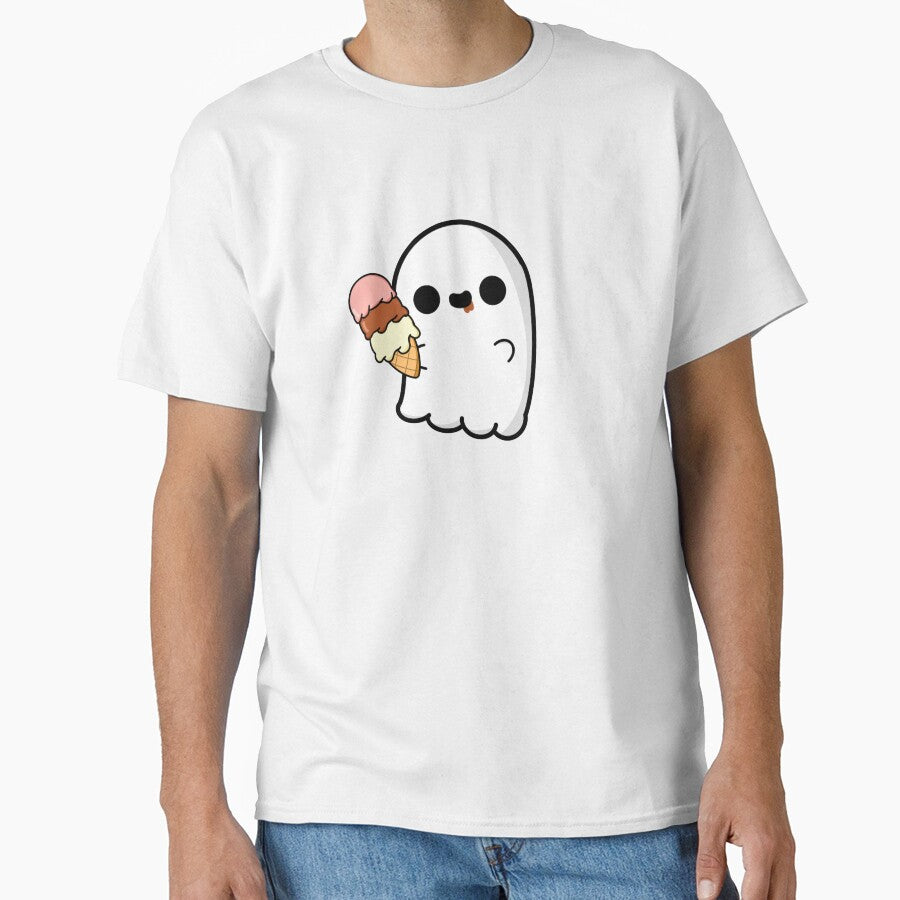 Cute Cartoon Ghost || Kawaii Halloween by cookingwithten