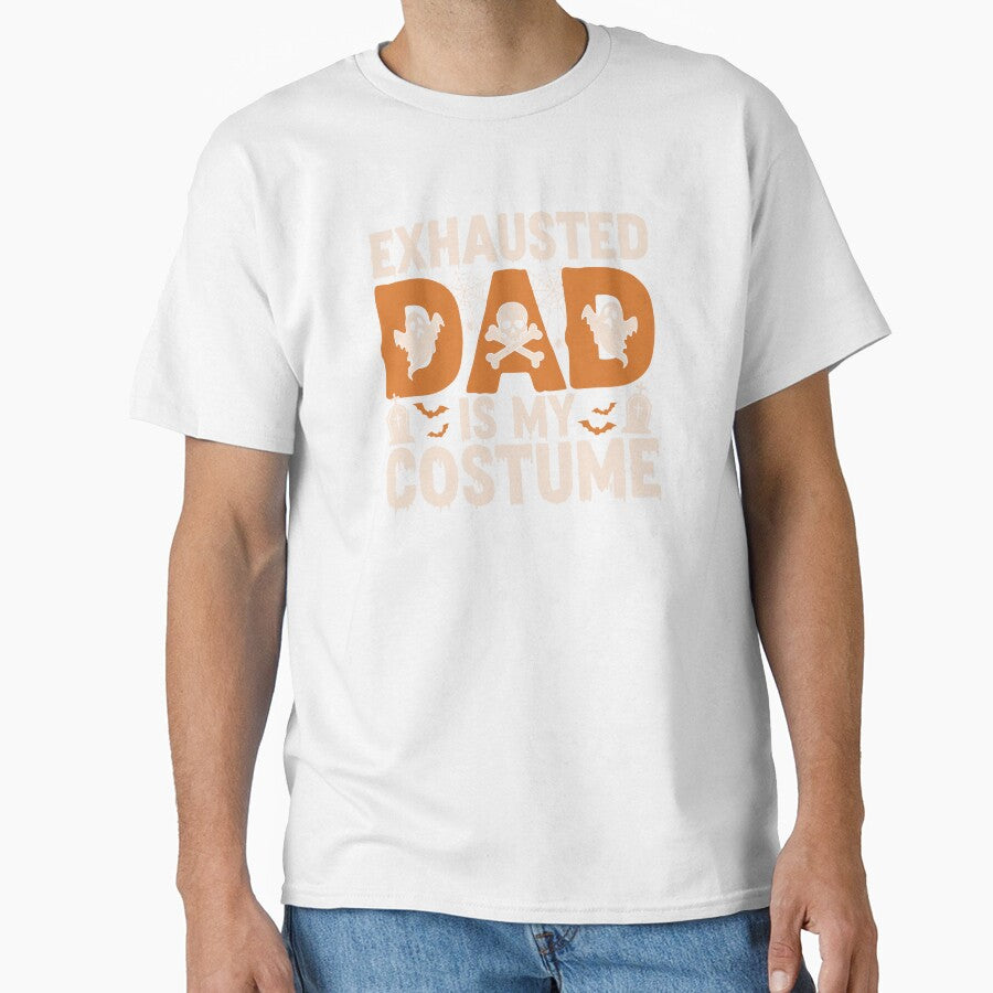 This Is My Exhausted Dad Costume Halloween Funny For Daddy of Boy Girl by alenaz